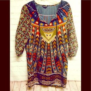 NLW bohemian dress top